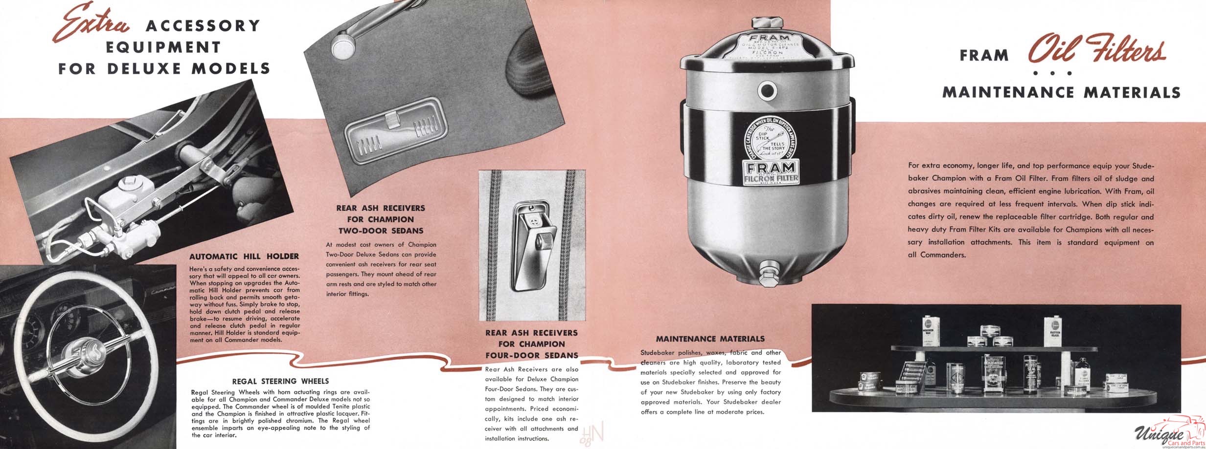 1947 Studebaker Accessories Booklet Page 2